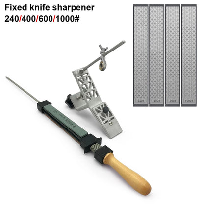 Angle Fixed Knife Sharpener Professional Sharpening Stone Kitchen Grinding System Honing Diamond Grinder Woodwork Tool Whetstone