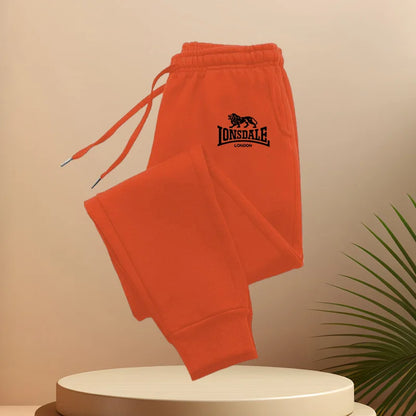 Modern Fit Jogger Sweatpants for Men Elastic Waist, Sports Tapered Trousers Great Street Gym Daily Wear
