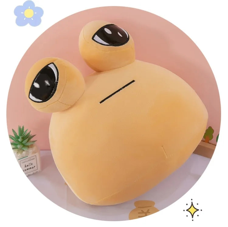 13-40cm My Pet Pou Kawaii Plush Toy Stuffed Animal Game Soft Anime Doll Cotton Sofa Sleeping Pillow Birhday Gift for Children