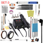 SMD Soldering Iron Hot Air 2 in 1 BGA Rework Solder Station Heat Gun Desoldering Repair For Cell-phone PCB IC Welding Tools Kit