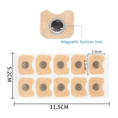 30/60/90/150Pcs Nose Breath Patch Magnetic Suction Iron Nasal Strips Increase Air Improve Sleep Quality Reduce Snoring Tools