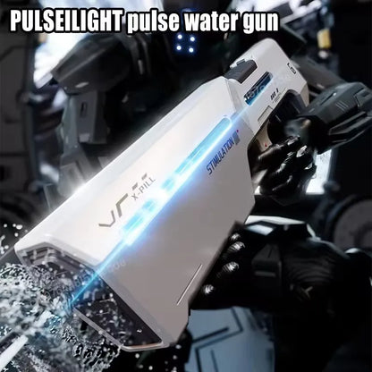 Adult electric water gun, powerful spray, automatic water absorption, children's summer outdoor beach toy, children's gift