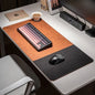 3in1 Large Mouse Pad Double Sided Leather Cork Waterproof Gaming Office Desk Mat Non Slip Computer Desk Pad Accessories Mousepad