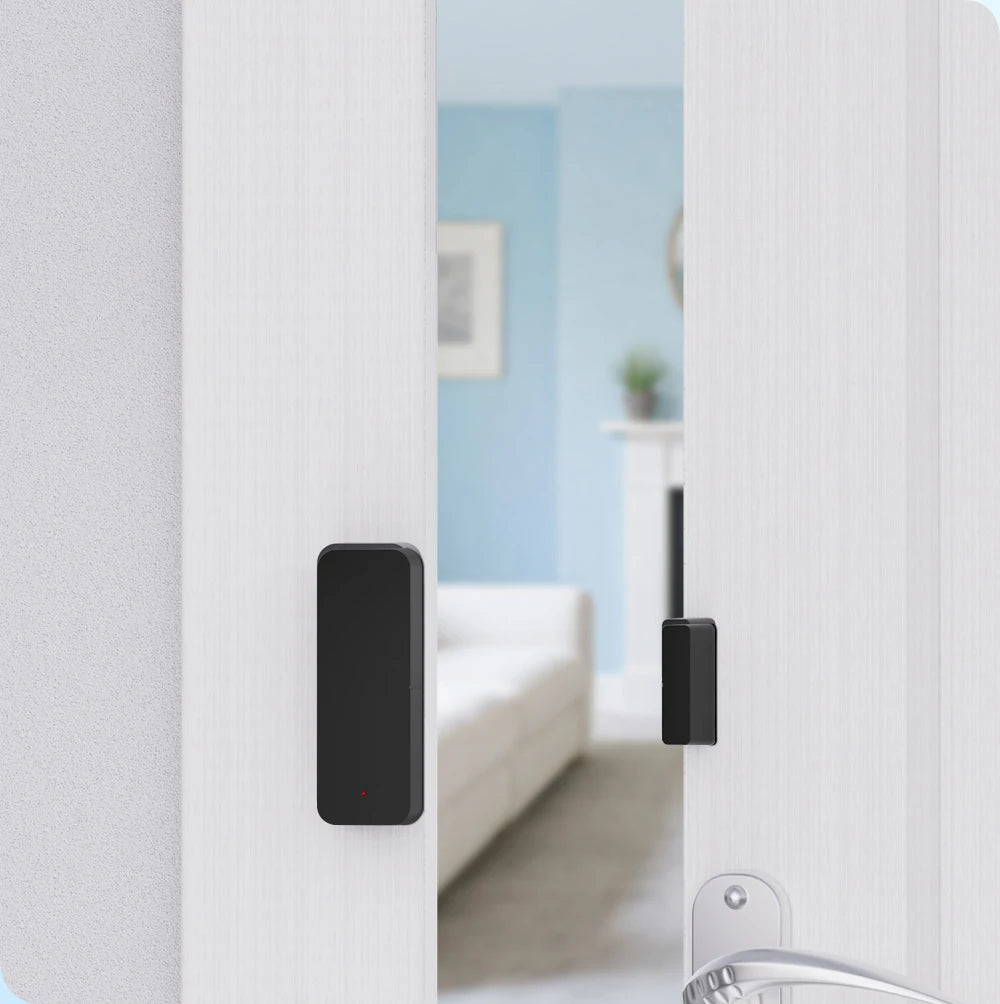 Tuya Zigbee WiFi Door Window Sensor Magnetic Security Smart Life Alexa Google Home Yandex