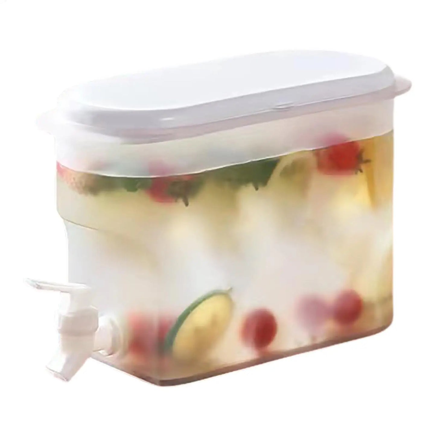 2.8L Cold Water Kettle With Faucet Beverage Dispenser WaterJug Lemonade Juice Container Water Pitcher For Kitchen Refrigerator