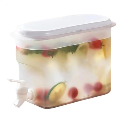 2.8L Cold Water Kettle With Faucet Beverage Dispenser WaterJug Lemonade Juice Container Water Pitcher For Kitchen Refrigerator