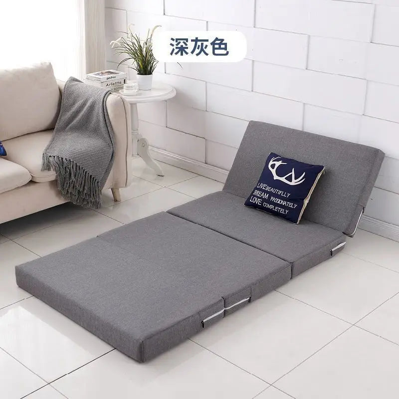 Foldable Memory Foam Floor Mattress Portable Single Sleeping Mat Tatami Pad For Office Lunch Break Yoga Guest Bed Furniture