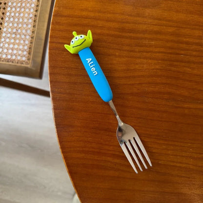 Toy Story 5 Spoon Fork Cutlery Set Woody Buzz Lightyear Jessie Forky Alien Cartoon Character Birthday Christmas Gift For Fans