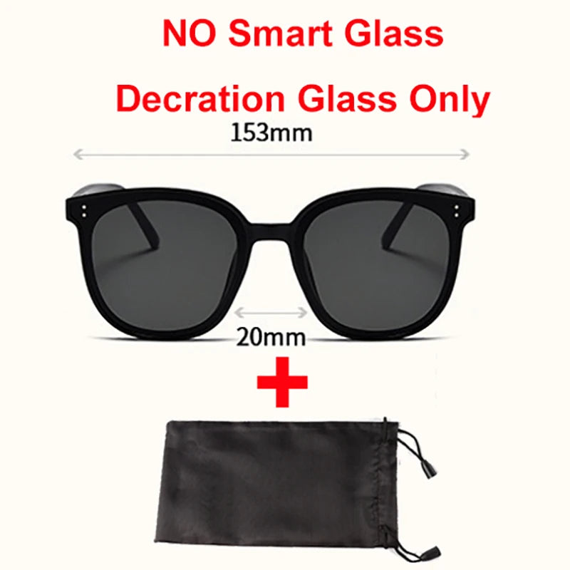 New Wireless Bluetooth Smart Sunglasses Touch Control Music Remote Camera Voice Call Built-in Voice Assistant Smart Glasses HT22