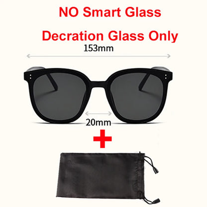 New Wireless Bluetooth Smart Sunglasses Touch Control Music Remote Camera Voice Call Built-in Voice Assistant Smart Glasses HT22