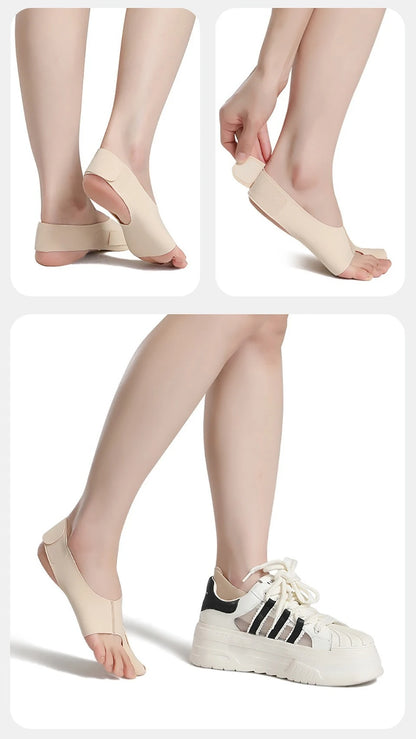 GOBYGO 1Pcs Hallux Valgus Corrector Toe Separation Corrector Lightweight And Adjustable Wearable Shoes Ankle Support Men Women