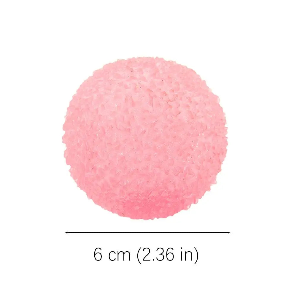 2.8in Handcrafted Bayberry Shapeable Stress Ball - Non-Rebound Squishy Toy, ASMR Slushy Feel, Anti-Stress Fidget