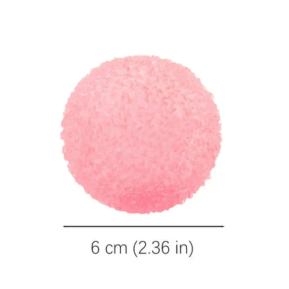 2.8in Handcrafted Bayberry Shapeable Stress Ball - Non-Rebound Squishy Toy, ASMR Slushy Feel, Anti-Stress Fidget