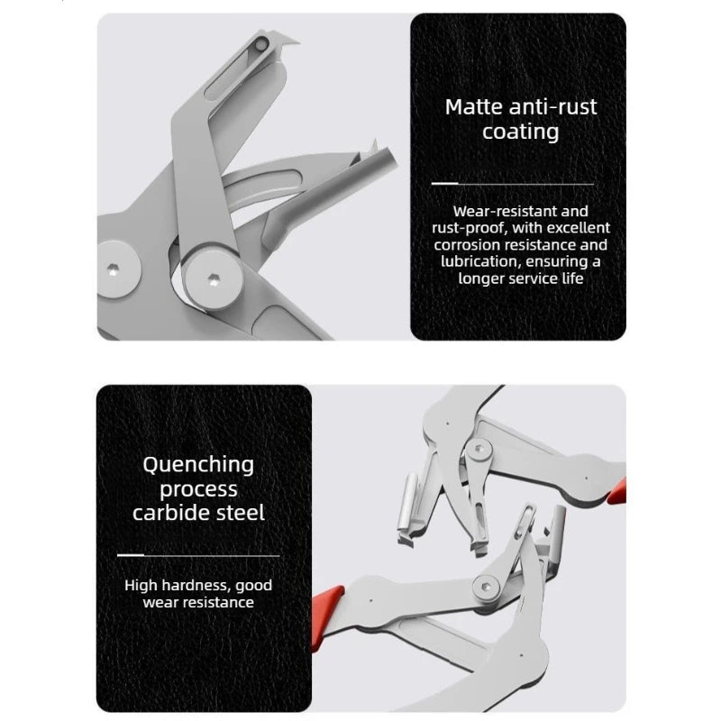 Professional Car Clip Removal Pliers Auto Trim Fastener Remover Tool Plastic Rivet Puller for Interior Door Panel Chassis Trunk