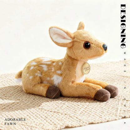 25cm Kawaii Giraffe Plush Toy - Stuffed Soft Giraffe Doll for Kids Lovely Deer Room Decor Birthday Gift