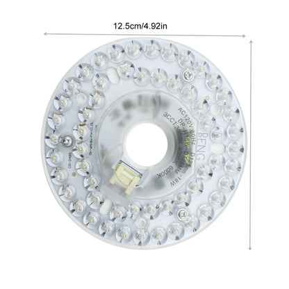LED Ring Panel Circle Light AC 110V/220V 15/18/24W Replacement Round Ceiling Board Circular Lamp Board Ceiling Fan LED Module