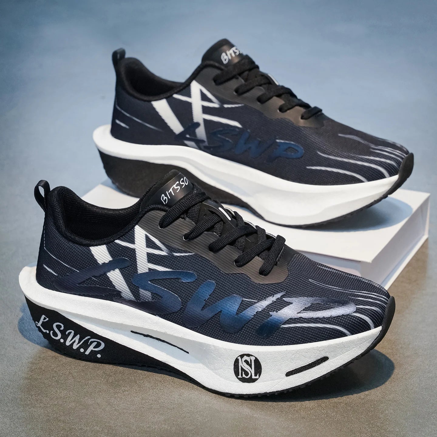 Men's Casual Sneakers, Men's Fashionable and Versatile Casual Sneakers, Lace-Up Closure Suitable for Outdoor Running, Walking, and Everyday Wear, Sporty Style, Comfortable and Snug Fit