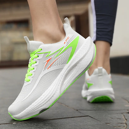 Marathon Running Shoes Men Casual Carbon Board Sports Breathable Lightweight Women's Comfortable Athletic Antiship Sneakers New