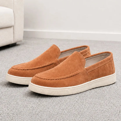 Summer Men's Casual Shoes Comfortable Platform Designer Loafers For Men Moccasins Breathable Slip-on Shoes Man Flat Office Shoes
