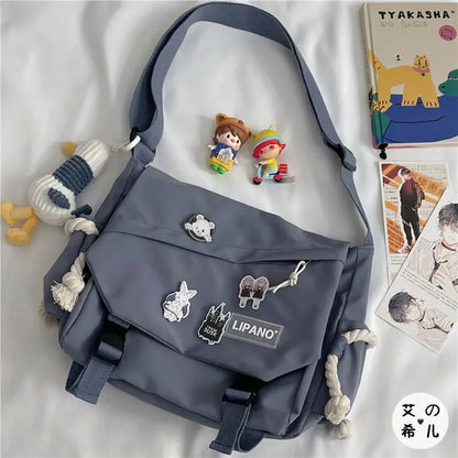 Popular Shoulder Bag Large Capacity Crossbody Bag Retro Workwear Postman Bags for Girls Handbags Fashion Casual rossbody Bags