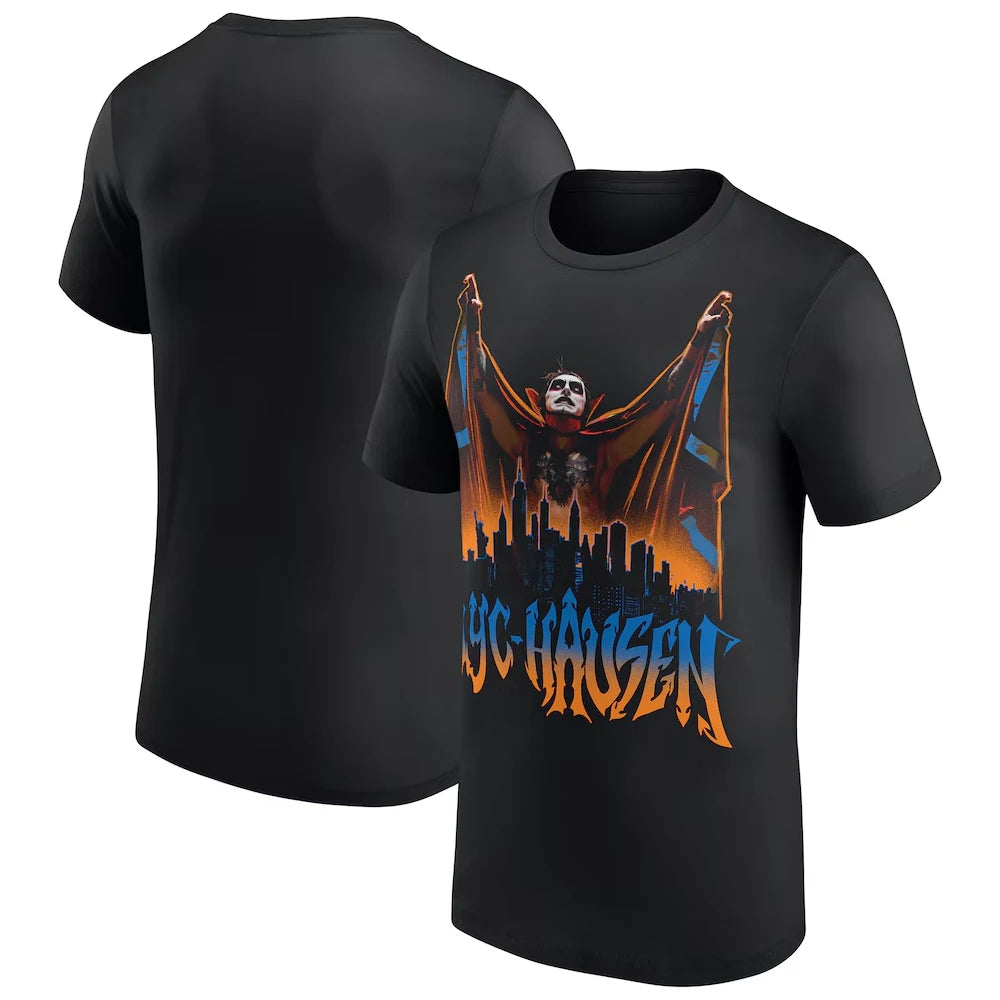 Men's Blue Rhea Ripley Fanatics Fest New York 2026 T-Shirt 3D Printed Sports Quick Dry Short Sleeve Casual Plus Size T-Shirts