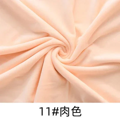 50x50cm 1mm Doll Skin Fabric Factory Special Skin Color Fabric Crystal Super Soft Short Plush Fabric DIY Handmade Cloth TJ9871