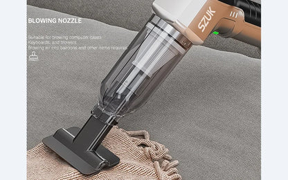 SZUK NEW C017MAX Car Vacuum Cleaner Wireless Mini Handheld Strong Suction Cleaning Machine Portable Vacuum Cleaner for Car Home