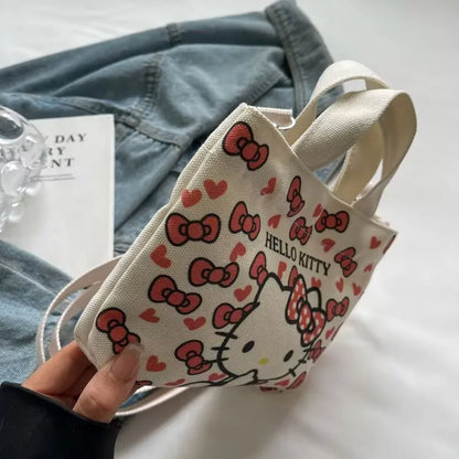 Sanrio Hello Kitty Single Shoulder Bag Fashion Handbag Casual Crossbody Bag