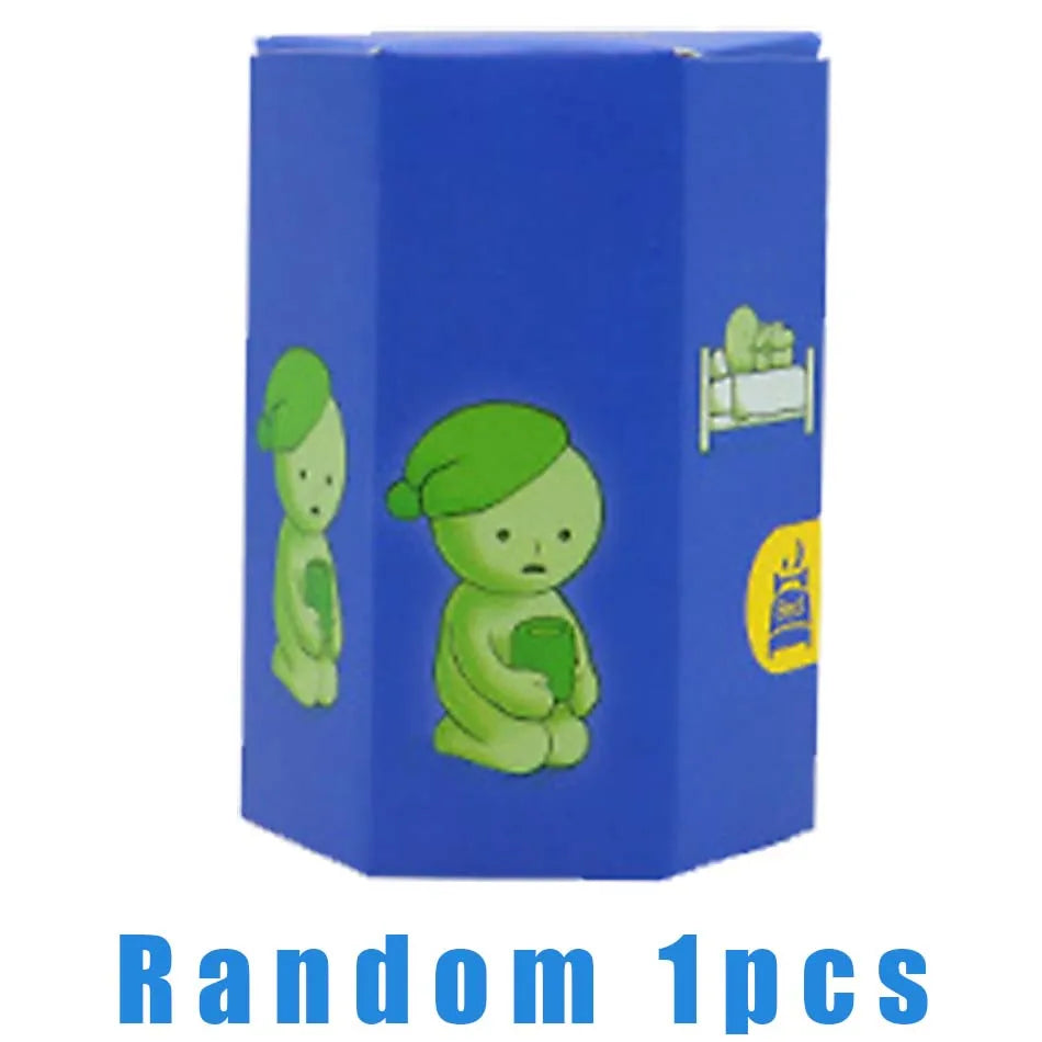 Gift A Multiple Series Noctilucent Green Doll Blind Mystery Box Action Figures Decoration Desktop Model Toy For Surprise