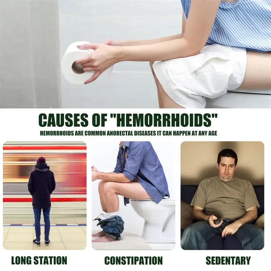 EELHOE  Hemorrhoid Treatment Spray Health Skin Care Natural Anal Herbal Internal Piles External Anal Fissure Anal Relief Spray