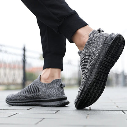 Large Size Casual Sneakers Men'S Sports Shoes Fashion Easily Breathable Men Platform Sneakers Comfortable Running Mens Shoes