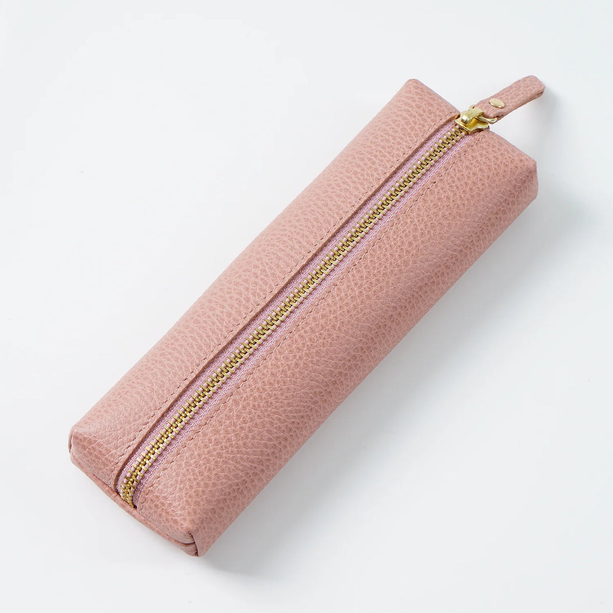 Custom Name Cow Leather Pencil Case Luxury Zipper Business Office Storage Bag Student Pen Bag Personalized Cosmetic Bags Gift