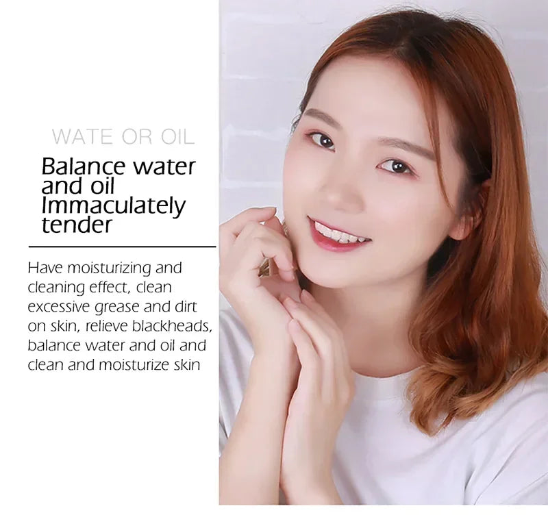 Nicotinamide Amino Acid Face Cleanser Facial Scrub Cleansing Acne Oil Control Blackhead Remover Shrink Pores Skin Care