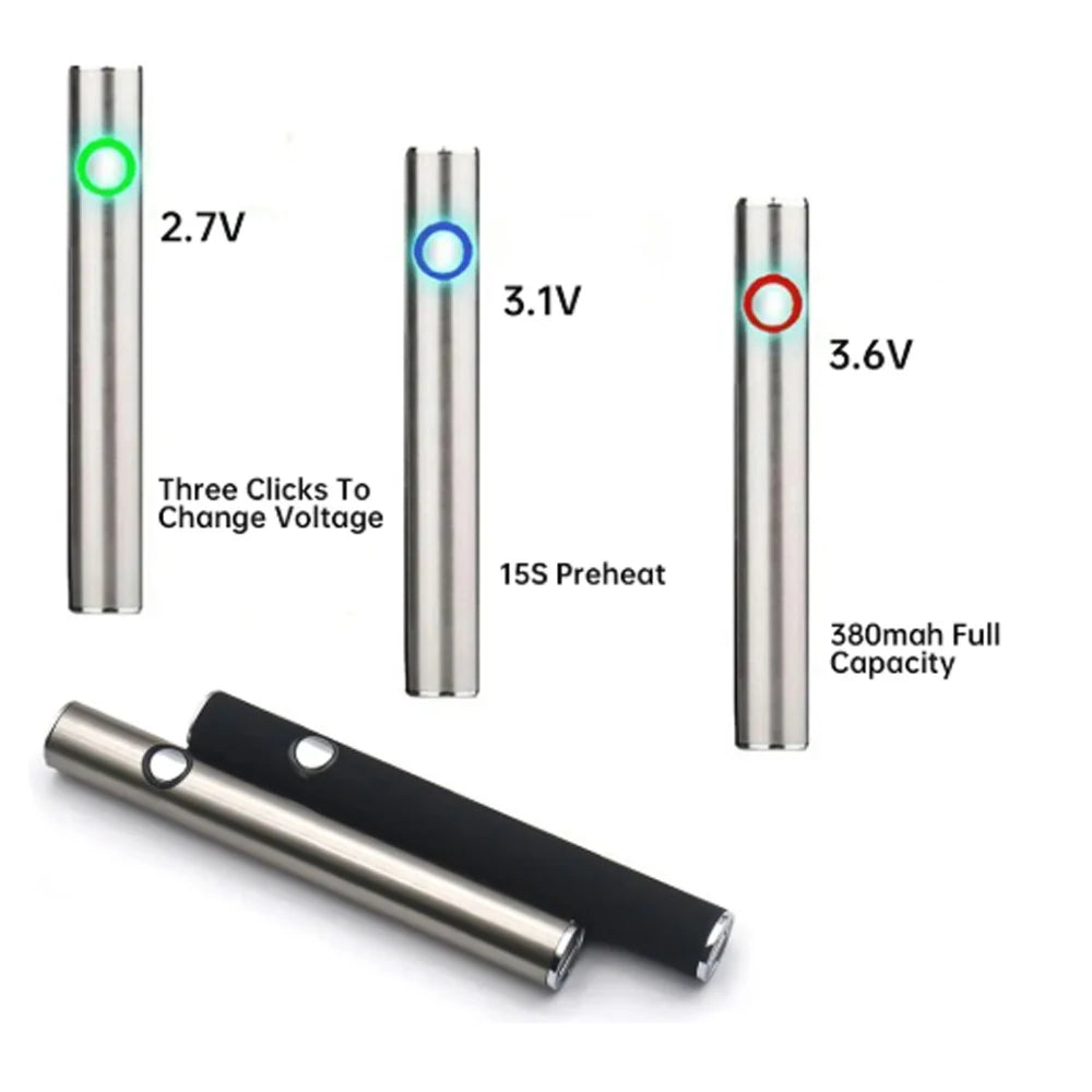510 Thread Battery Pen 380mAh With Micro-USB Charging Port Electric Soldering Iron Rechargeable Pen Repair Tool