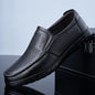 Men's Slip-On Loafers Summer Hollow Out Breathable Casual Shoes Comfortable Soft Sole Anti-Slip Leather Shoes-8822