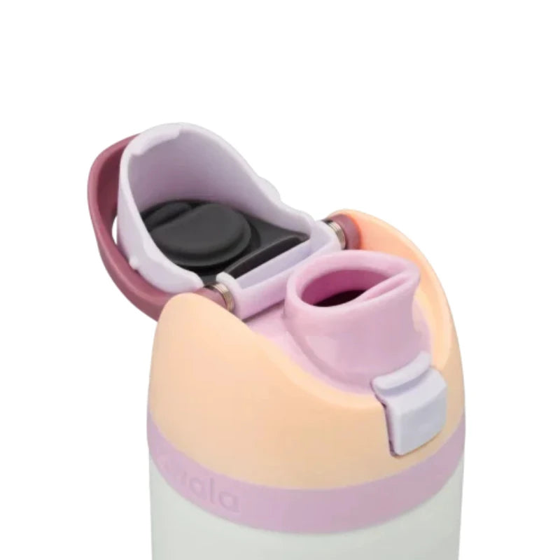 Owala portable cup, one handed open lid, large capacity water cup, straw cup, insulated cup, 710mL | Coastal Mist