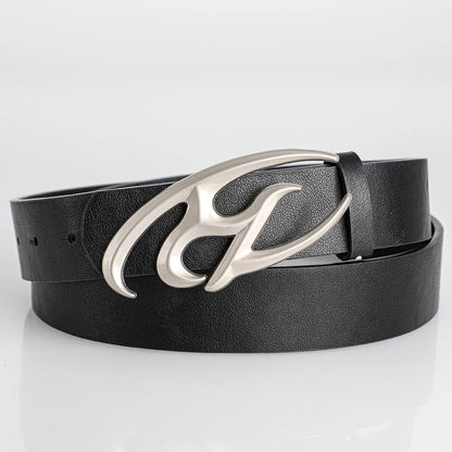 New Stylish Irregular Alloy Buckle Waist Belt, Casual Retro Punk Y2k Belt ，For Men Women Trendy Accessory Belts ，For Ideal Gifts