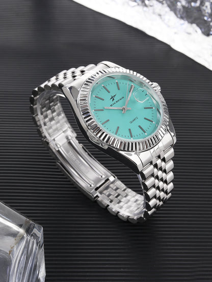 Casual Men's Watches Date High-End Fashion Business Quartz High Quality Watch Male Stainless Steel Exquisite Wristwatches
