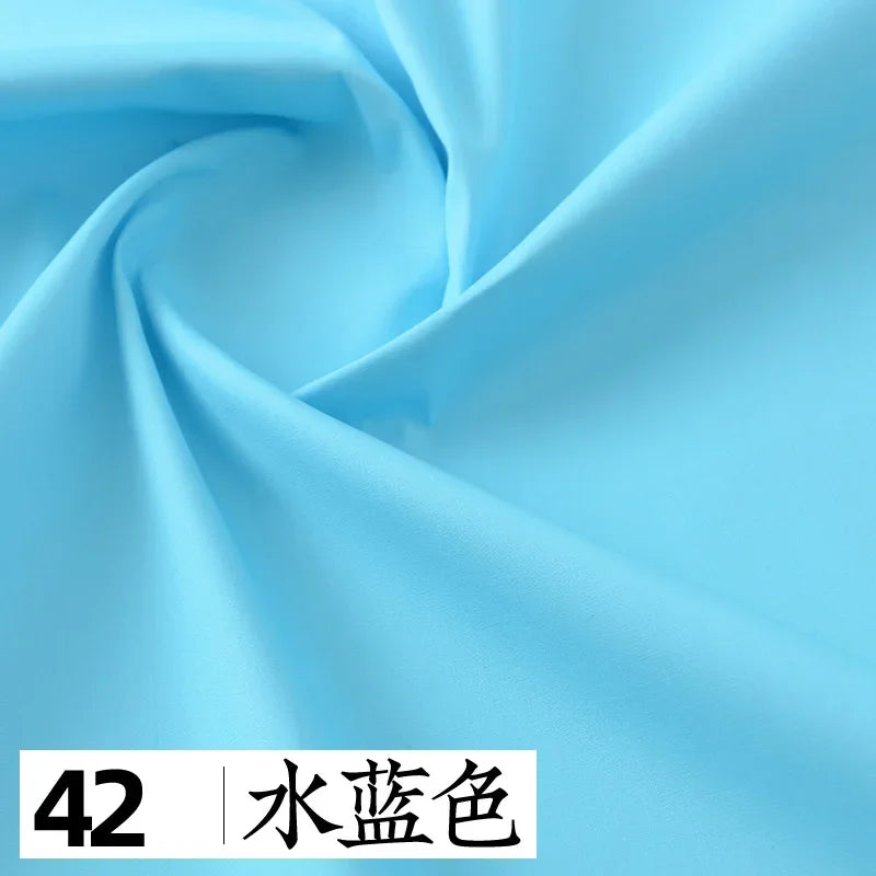 145x50cm Solid Color Pure Cotton Poplin Clothing Fabric DIY Handmade Clothes for Girls, Plain Color Antique Skirt Cotton Cloth