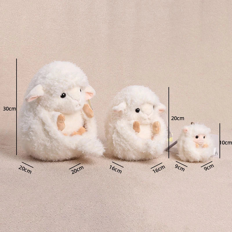10/20/25cm Cute Hedgehog Plush Doll Soft Hedgehog Huggable Pillow Lifelike Hedgehog Pendant Doll Lovely Desktop Pet Bag Decor