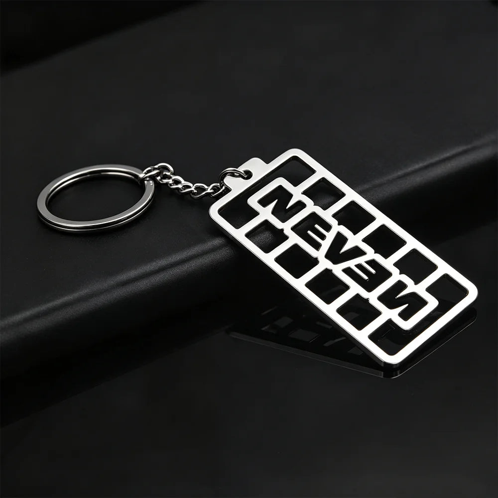 Personalized Logo Keychain, Wholesale Custom Company Logo Pendant, Stainless Steel Material Custom Metal Badge Keyring, Pendant