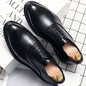 Men's Dress Shoes Classic Oxfords Leather Shoes For Men Social Brogues High Quality Casual Business Wedding Leather Shoes Man