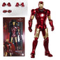 ZDTDS Original 1/5 36CM Iron Man MK50 MK3 LED lighting 10th Anniversary Memorial Collect Tony Stark Model Action Figure Gift