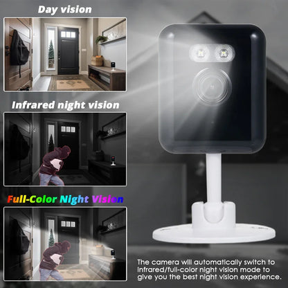 5MP Mini Cube Camera 2.4G Wifi Indoor Security IP Cam with Two Way Audio 2K Human Detection Smart Home Baby Monitor Tuya