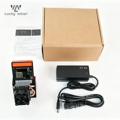 2026 Upgrade Luckyaxe Bitaxe Gamma 601/602 1.7~1.8TH/s 35W Silent SHA256 ASIC Miner Low Power BTC Home Mining Machine