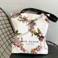 Fashion T-TED B-BAKERs Storage Bags Canvas Double-Sided Print Fashion Shoulder Tote Shopping Bag Gift Eco Handbags