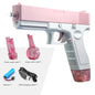 M416 Water Gun Electric Pistol Shooting Toy Full Automatic Summer Shoot Beach Outdoor Fun Toy For Children Boys Girl Adults Gift