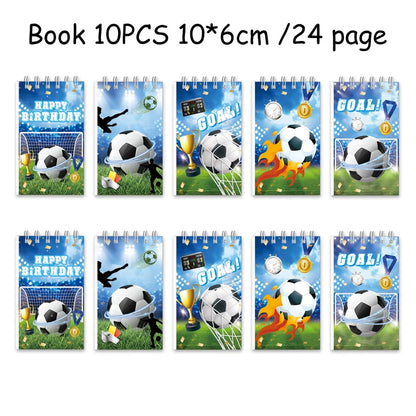 Blue Football Birthday Party Decoration Soccer Birthday Party Plate Cup Napkins Cotillon Birthday Soccer Star Happy Birthday Set