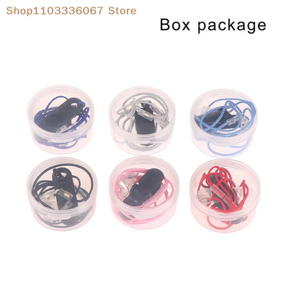 Hearing Aids Clip Holder Transparent 2 Rings Anti-Lost Lanyard Safety Behind The Ear Hearing Aids Accessory For Children Adult
