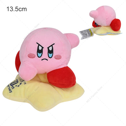 Cute Multicolor Kirby Plush Toy Kawaii Anime Star Kirby Sword Kirby Waddle Doo Elfilin Stuffed Doll Peluche Birthday Gifts